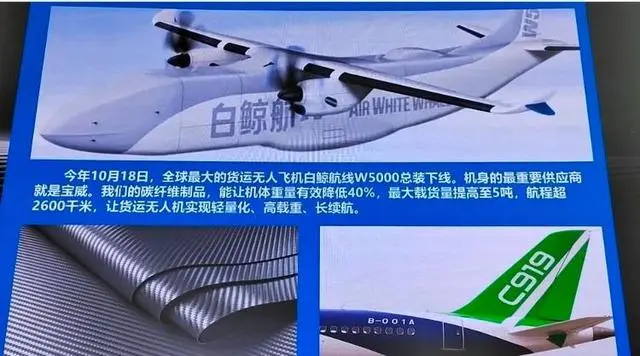 'Huancuizao' helps the world's largest cargo drone make a stunning debut