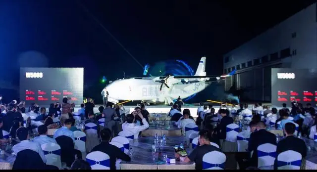 The world's largest unmanned cargo aircraft! China's W5000 unmanned aerial vehicle final assembly line equipped with two AEP100 engines